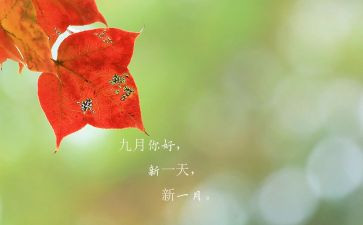 幼儿教师9月份工作月总结模板6篇
