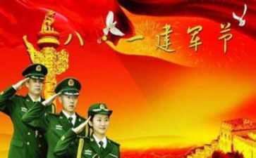 社区庆八一活动总结7篇