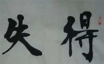 得与失的心得体会30字7篇