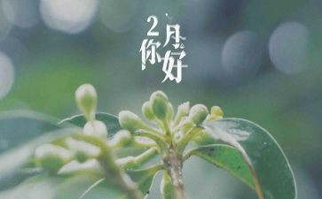 2二月心得体会7篇