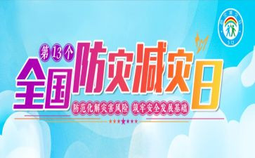 减灾办个人总结5篇