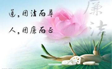 廉洁活动心得体会8篇