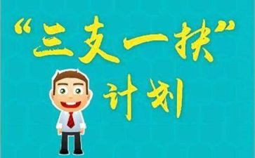 三支一扶考核工作总结5篇