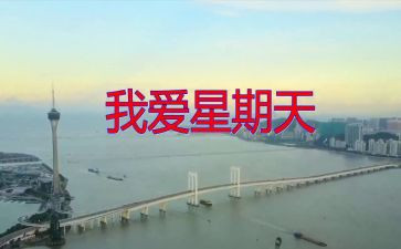 那个星期天作文6篇