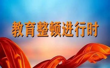 纪律整顿的心得体会模板6篇
