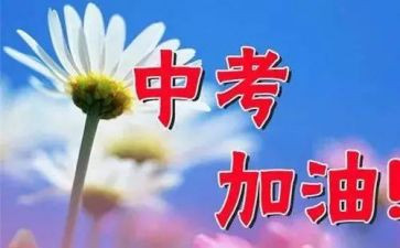 中考发言稿作文6篇